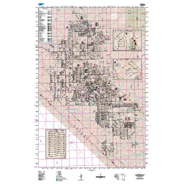Map Of Pahrump Nevada Pahrump Area Map - Nevada Department Of Transportation - Avenza Maps